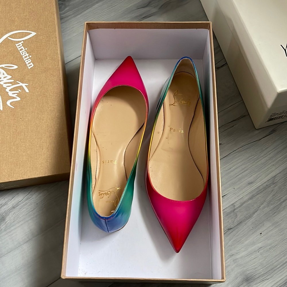 Louboutin ballet flats
